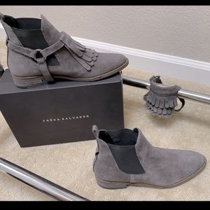 Freda Salvador convertible suede boot